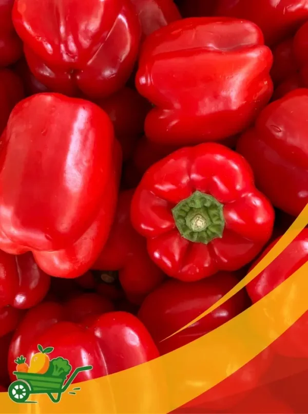 Red Bell Pepper - 25Lb Box